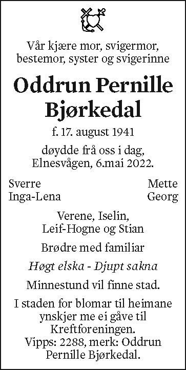 Oddrun Pernille Bjørkedal
