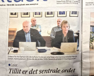 Ørstaordføraren gir krass kritikk