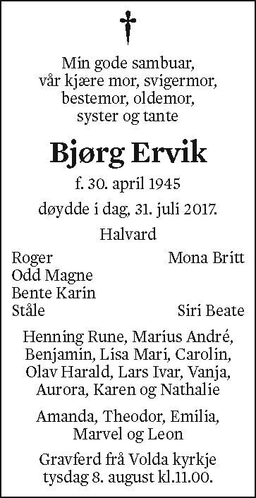 Bjørg Ervik