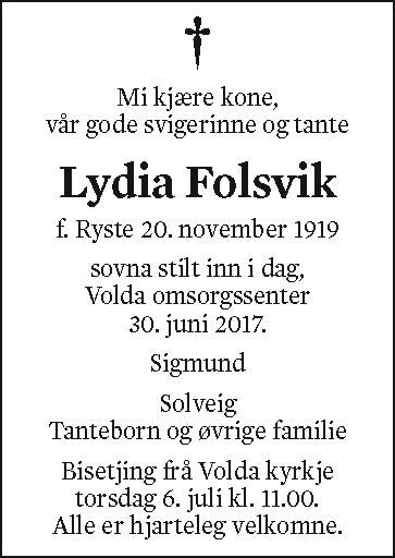 Lydia Folsvik