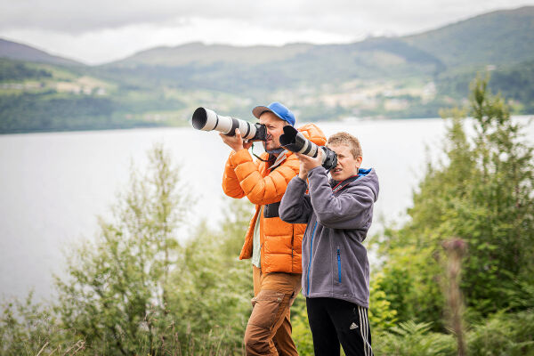 – Når eg fotograferer gløymer eg alt anna