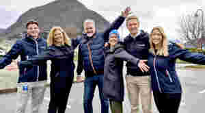 Arrangerer VM-kveld for heile familien