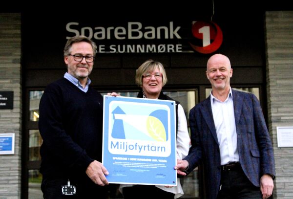 SpareBank1 Søre Sunnmøre er Miljøfyrtårn