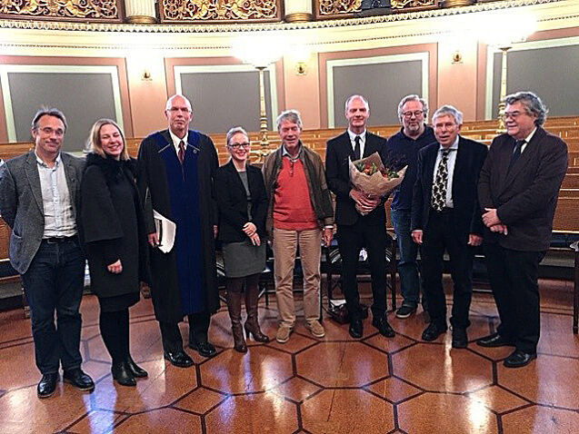 Medieprofessor utnemnd til riddar