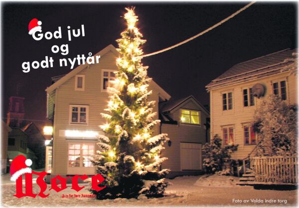 God jul frå oss i Møre
