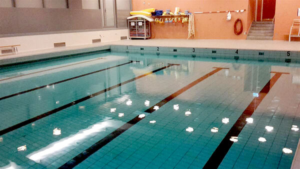 Basseng er stengt til over jul