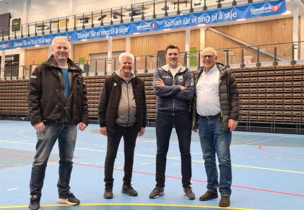 Klart for landskampar i Volda campus SpareBank1 arena