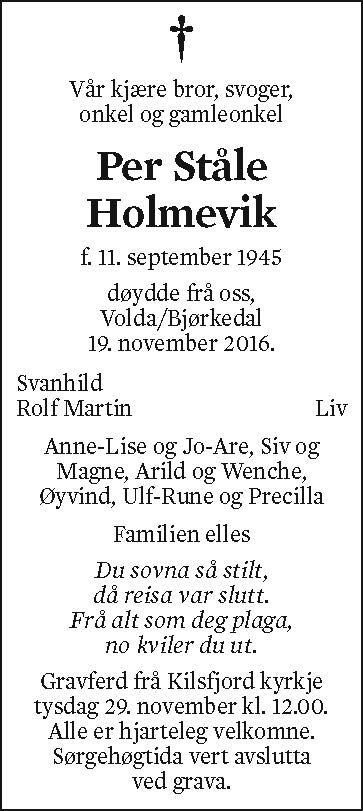 Per Ståle Holmevik