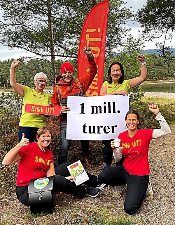 Stikk UT! passerer 1 million turar