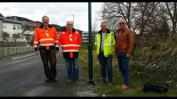 Volda skiftar til LED-armaturar