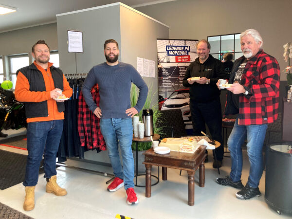 Ny MC-butikk og verkstad samla på Rotset