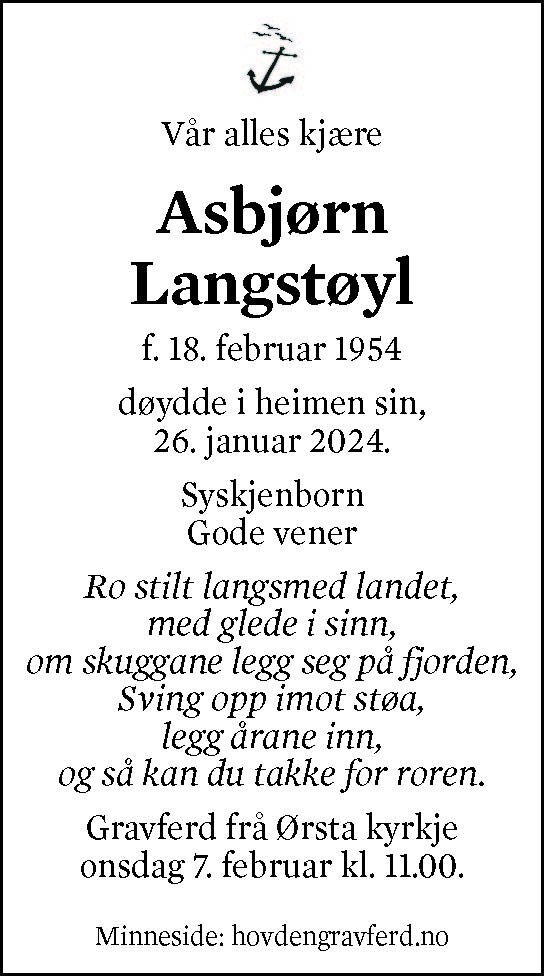 Asbjørn Langstøyl