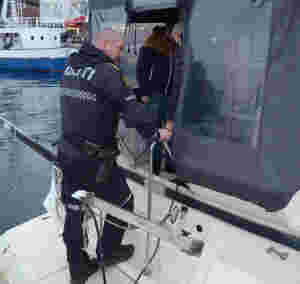 Hard start på dagen for båteigar i Volda