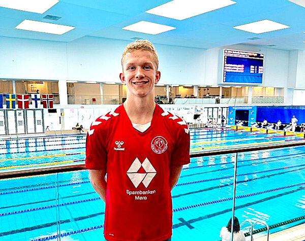 Eskil prøver seg på langbane