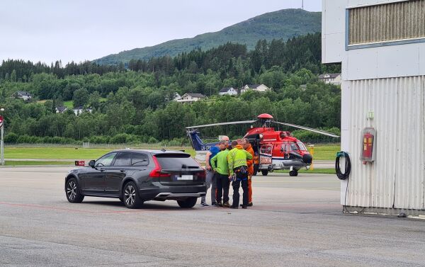 Kvinne berga ned frå Honndalsrokken