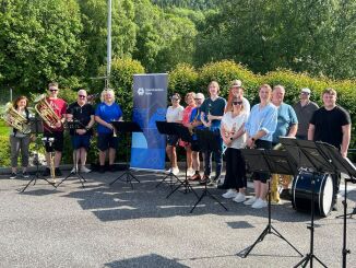 Sommar-blåtur for Mork Musikkorps