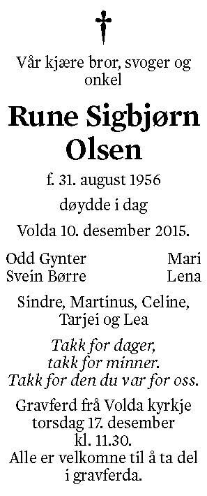 Rune Sigbjørn Olsen