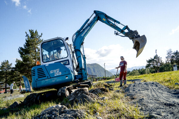 Ny sykkelløype i Volda