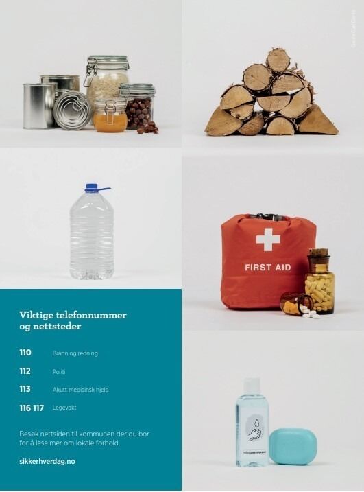 - Eigen--beredskap er viktig