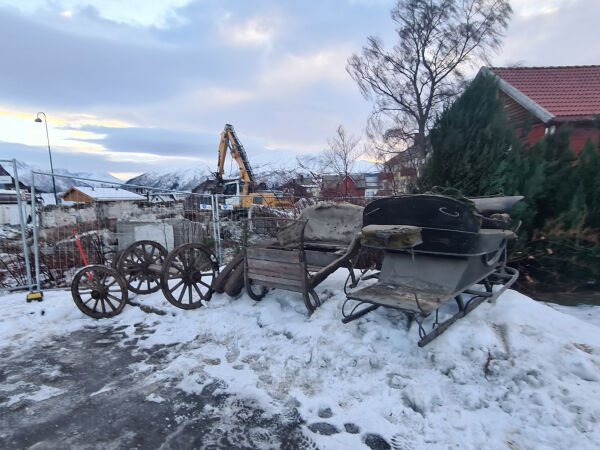 – Kven tok sledane?