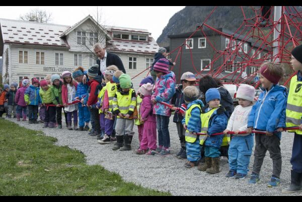 Storstilt opning av ny klatrepark