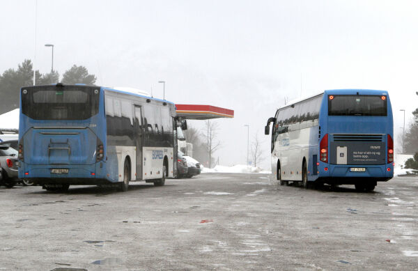 Bussane slit i Eiksundtunnelen