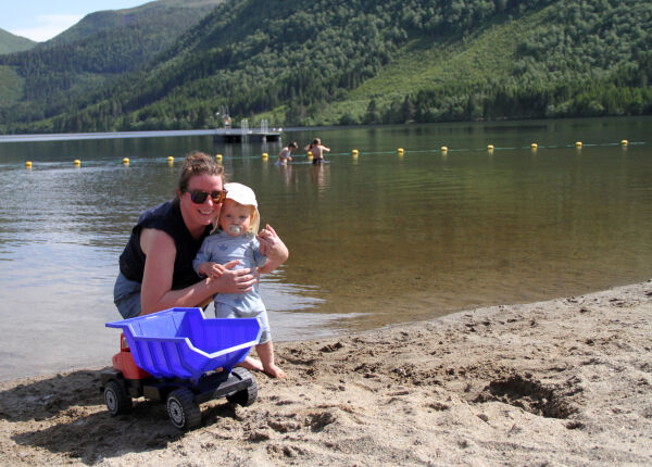 Endeleg sommartemperatur!