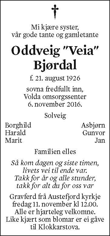 Oddveig "Veia" Bjørdal