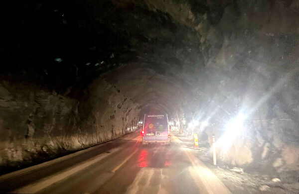 Endra trafikkavvikling i Selvågtunnelen
