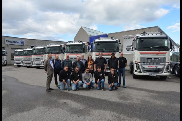 Største levering av Volvo FH16 750 i Noreg