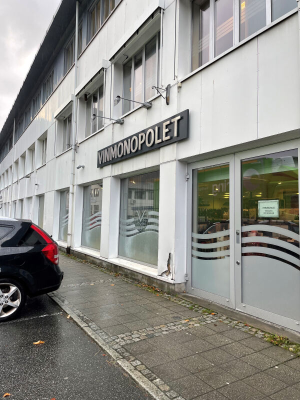 Vinmonopolet blir på Spinneriet