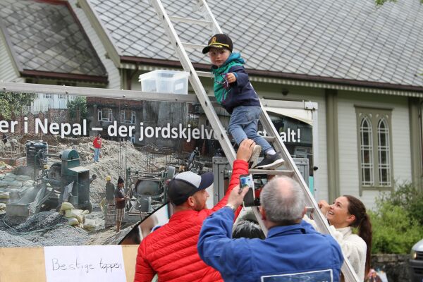 Hjørundfjord barnefestival vart ein suksess
