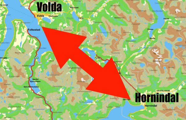 Klar invitasjon frå Volda til Hornindal om kommunesamanslåing