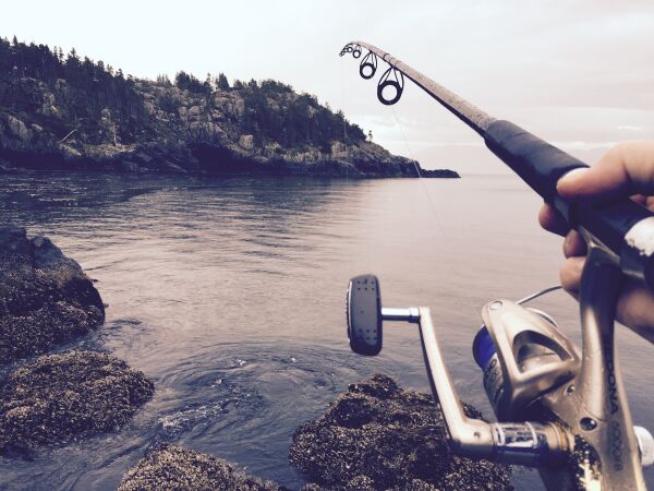Mann med våpen viste seg å vere mann med fiskestong