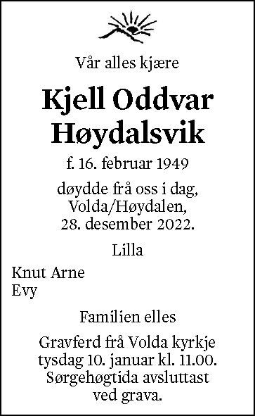 Kjell Oddvar Høydalsvik