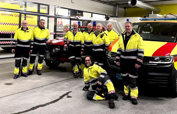 Ny brannbil på Straumshamn