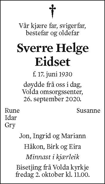 Sverre Helge Eidset