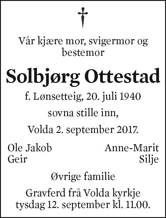 Solbjørg Ottestad