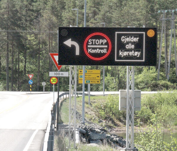 Storkontrollar på Kjøs