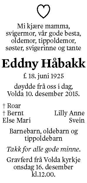 Eddny Håbakk