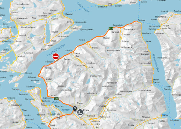 Stort sørpeskred stengjer E39