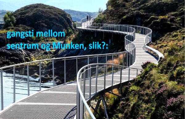 Ny gangveg til Munken?