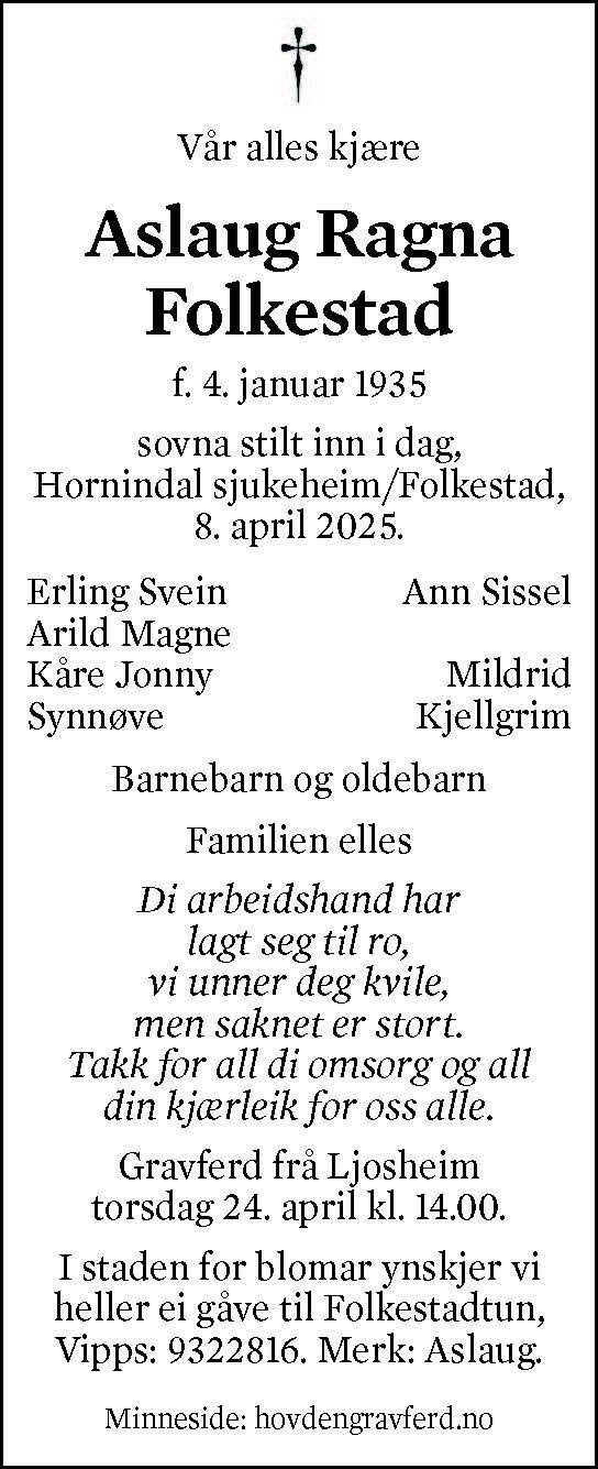 Aslaug Ragna Folkestad