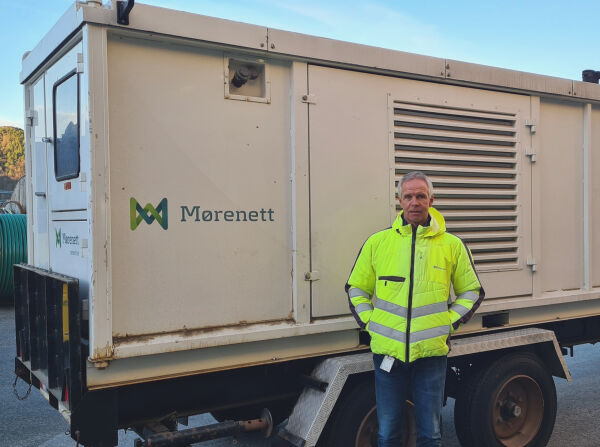Sender straumaggregat til Ukraina