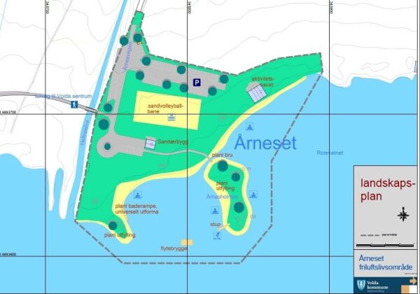 Skeptisk til kunstig øy i Rotevatnet