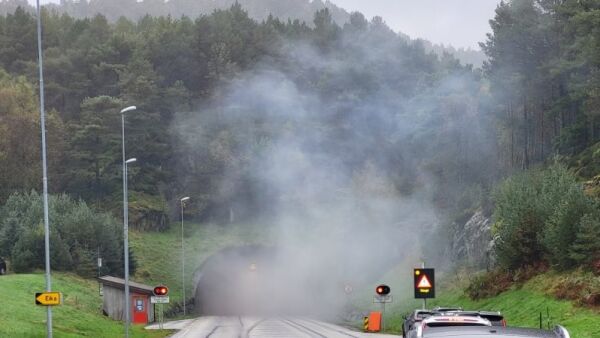 Var stengt på grunn av vassdamp