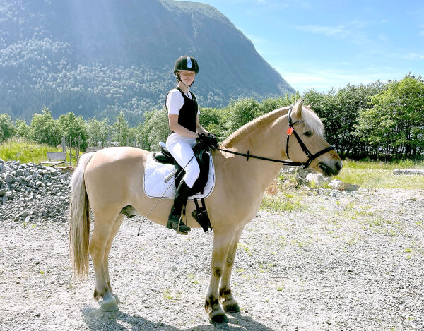 Solrikt ridestemne på Vollane
