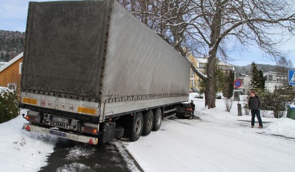 Testar fleire fylkesvegar med modulvogntog