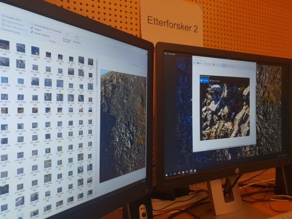 Omfattande gjennomgang av 2600 flyfoto