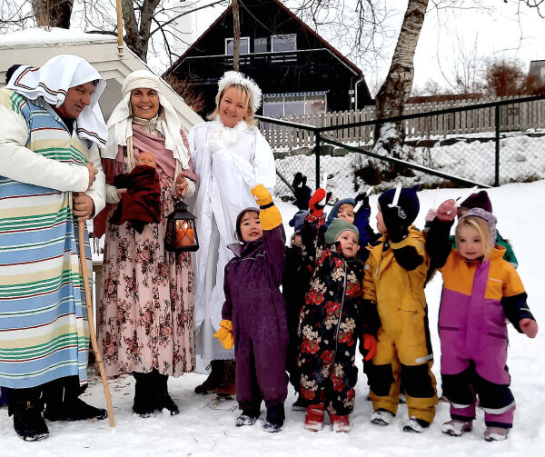 Julevandring i Rotset barnehage
